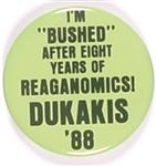 Dukakis, Bushed by Reaganomics