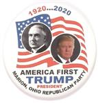Trump, Harding America First Marion, Ohio