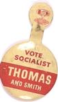 Vote Socialist Thomas and Smith Litho Tab