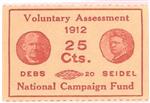 Debs, Seidel Socialist Stamp