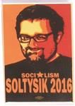 Soltysik Socialist Party 2016 Pin