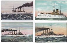 Great White Fleet Postcards 