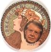 Jimmy Carter Art Nouveau Pin