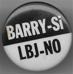 Barry Si, LBJ No 