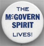 The McGovern Spirit Lives 