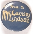 Write in McCarthy, Lindsay