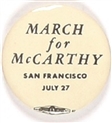 San Francisco March for McCarthy