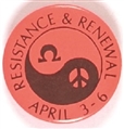 Resistance and Renewal