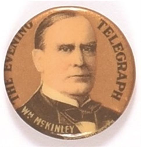 William McKinley Evening Telegraph