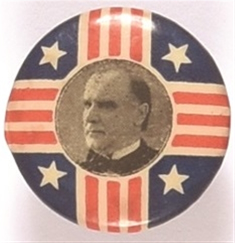 William McKinley Stars and Stripes Stud