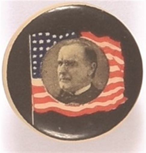 William McKinley Flag Stud