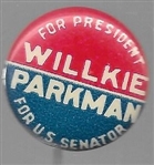 Willkie, Parkman Massachusetts Coattail 