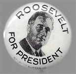 Roosevelt St. Louis Button Celluloid 