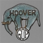 Hoover Enamel Elephant Pin 