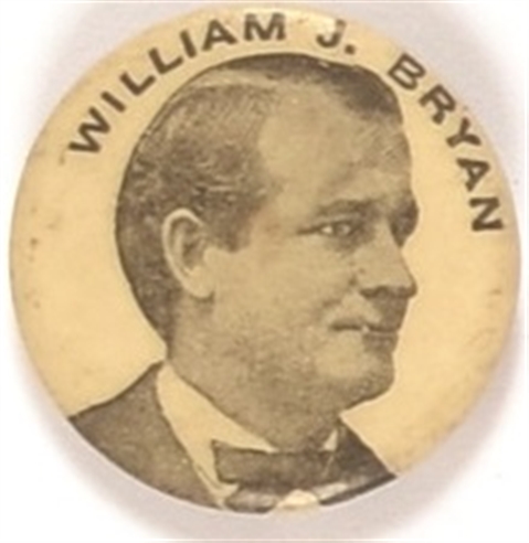 William J. Bryan Early Photo Celluloid