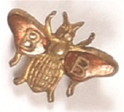 Bryan "BB" Silver Bug Pin