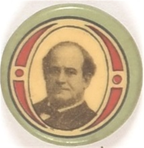 William Jennings Bryan Unusual Design Celluloid