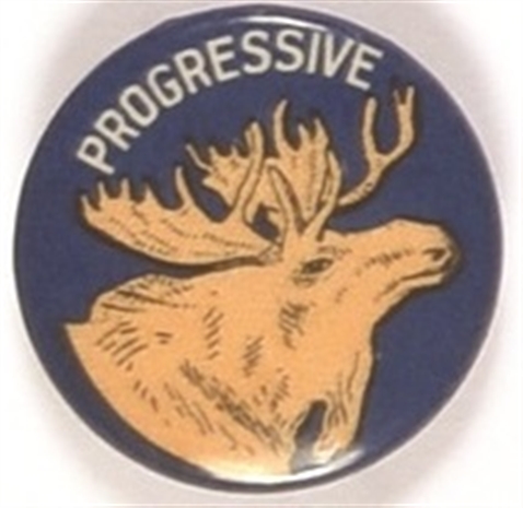 Theodore Roosevelt Bull Moose Celluloid