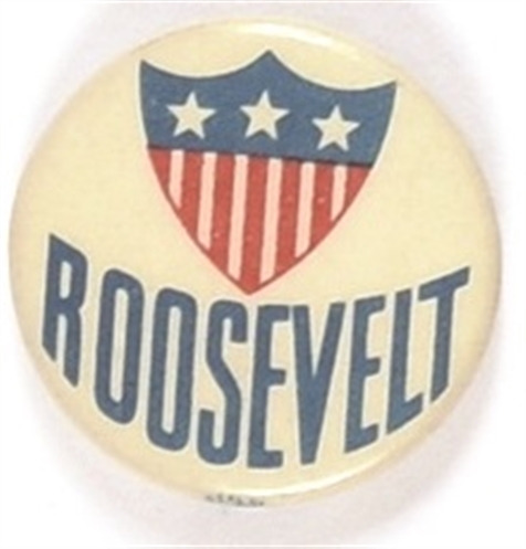 Roosevelt Shield Celluloid