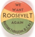 Maritime Federation We Want Roosevelt Again