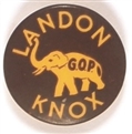 Landon, Knox GOP Elephant
