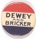 Dewey and Bricker RWB Celluloid