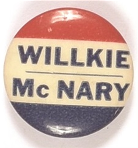 Willkie, McNary RWB Celluloid