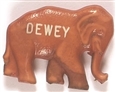 Dewey Plastic Elephant Pin