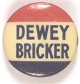 Dewey, Bricker RWB Celluloid