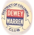 Dewey, Warren District of Columbia Club
