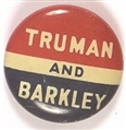 Truman and Barkley Litho Pin