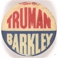 Truman, Barkley Red, White and Blue Celluloid