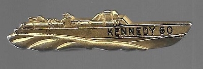 JFK PT 109 Tie Clasp