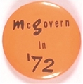 McGovern in 72 Orange Celluloid
