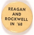 Reagan and Rockwell in 68