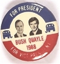 Bush, Quayle 1988 Jugate