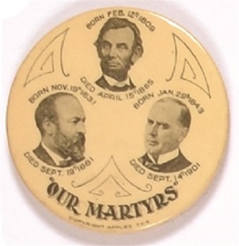 McKinley Presidential Martyrs Mirror