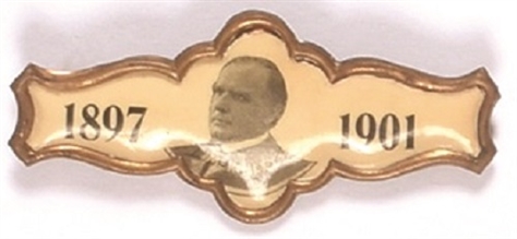 McKinley 1897-1901 Celluloid