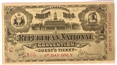 William McKinley 1900 Convention Ticket
