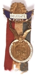 Taft/TR 1912 Convention Delegate Badge