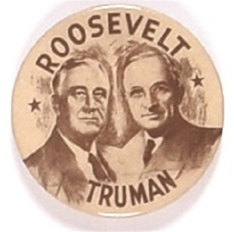 Roosevelt, Truman Scarce Jugate