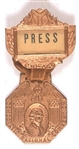 FDR Press 1932 Convention Badge