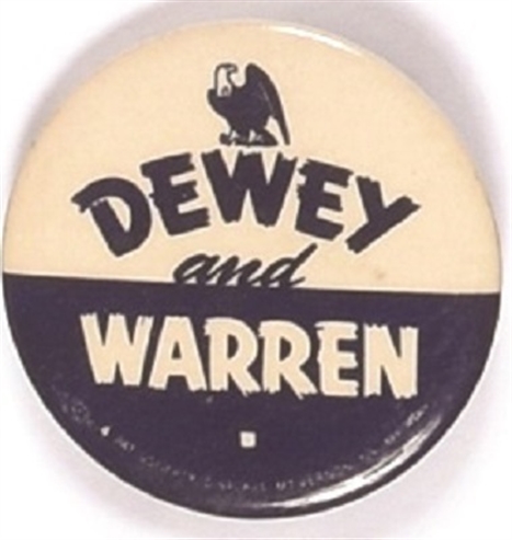 Dewey and Warren Eagle Pin