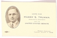 Truman Missouri Senate Card