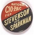 Stevenson CIO Pac Union Pin