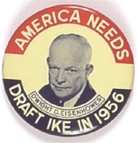 Draft Ike in 1956