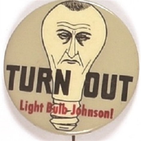 Turn Out Light Bulb Johnson