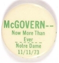 McGovern Notre Dame Celluloid