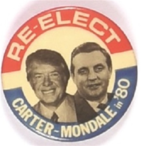 Re-Elect Carter, Mondale Jugate