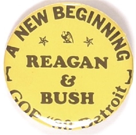 Reagan and Bush a New Beginning